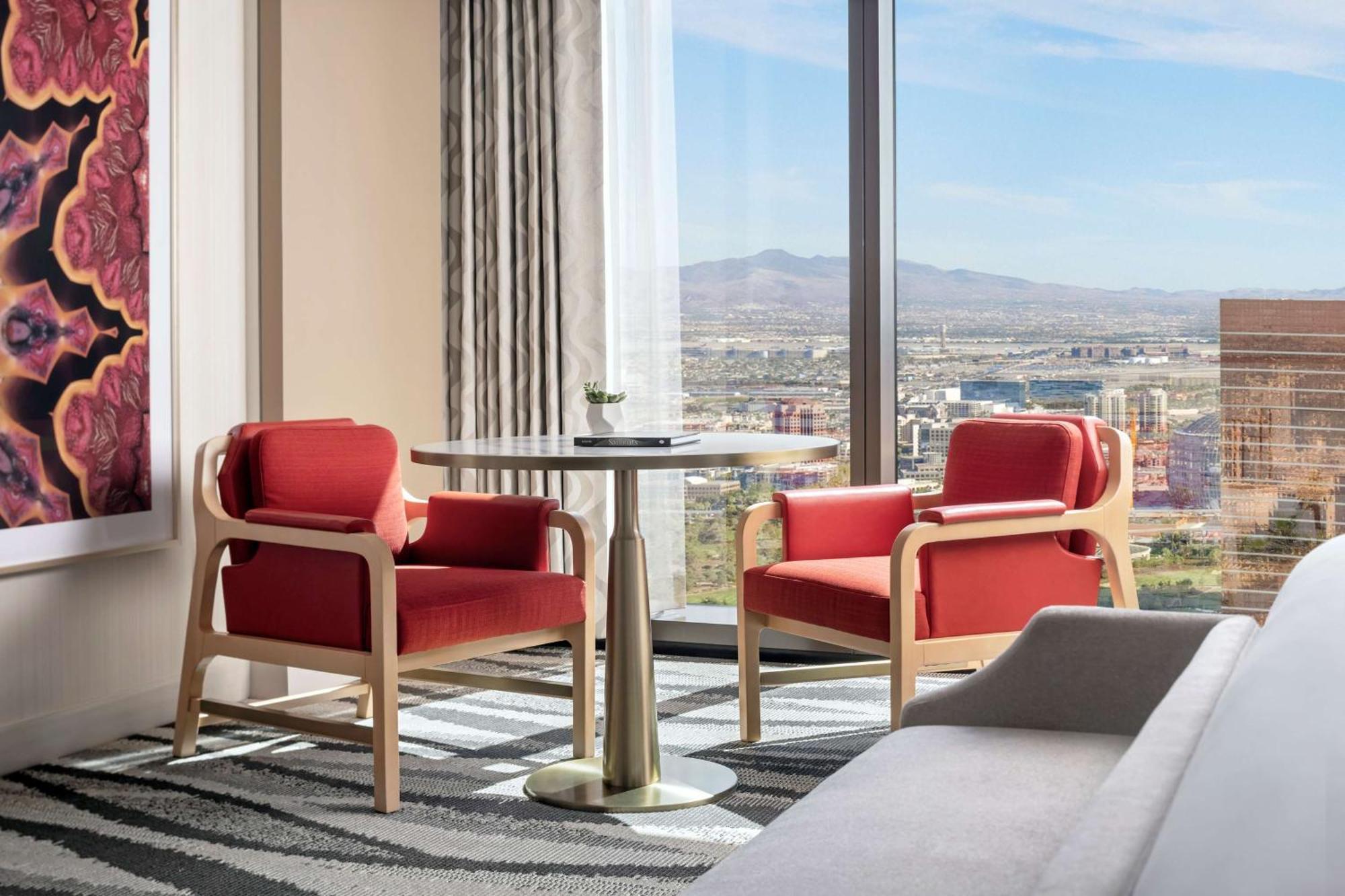 Conrad Las Vegas At Resorts World Kültér fotó A room at the Encore