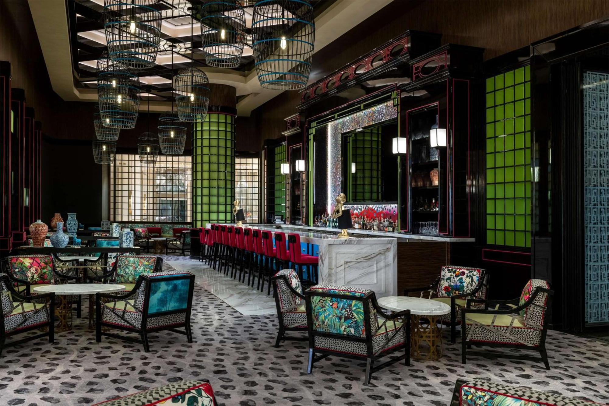 Conrad Las Vegas At Resorts World Kültér fotó The interior of the restaurant